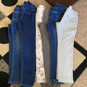 Girls jegging lot size 6